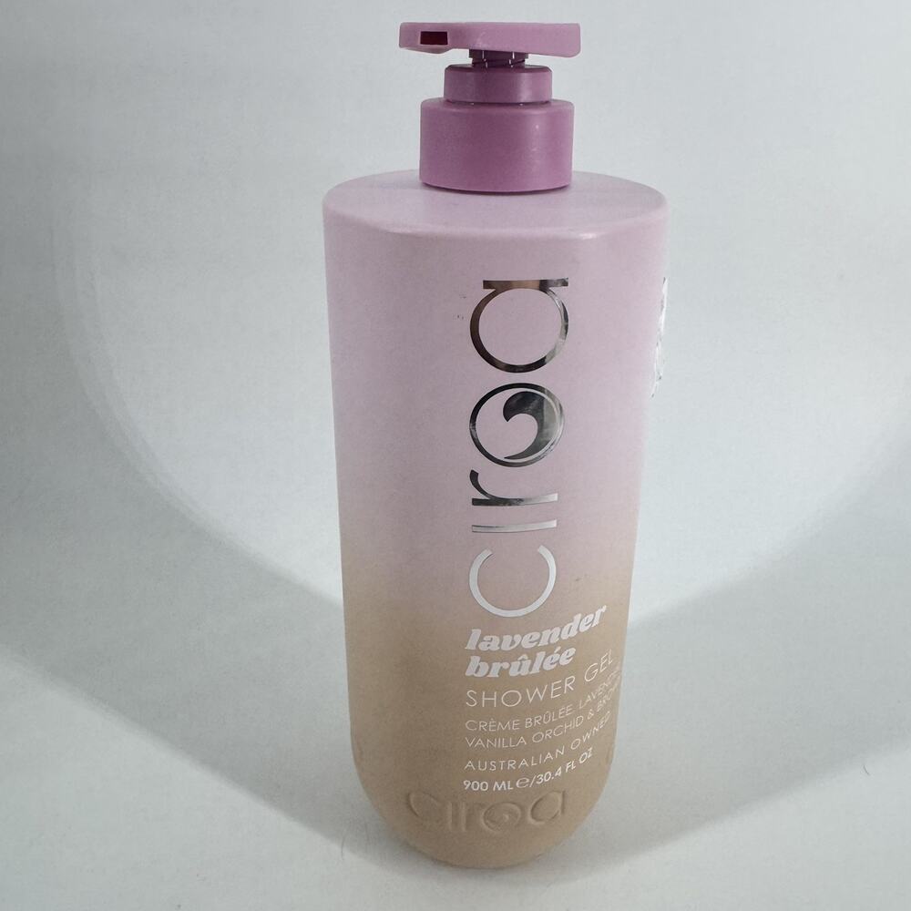 CIROA Shower Gel Collection (33.8 fl.oz) Lavender Brulee